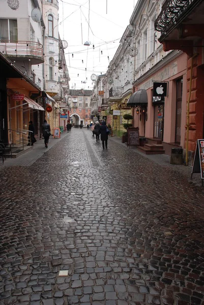 Valova Straße Ternopil Ukraine — Stockfoto