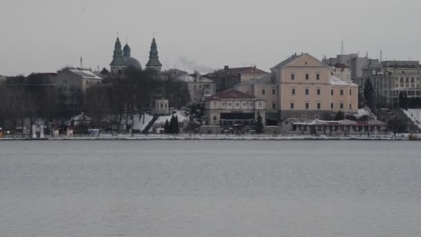 Rua Láctea Ternopil — Vídeo de Stock