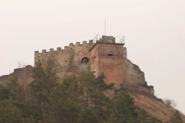 Γενική Άποψη Του Λόφου Castle — Φωτογραφία Αρχείου