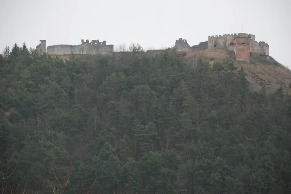 Γενική Άποψη Του Λόφου Castle — Φωτογραφία Αρχείου