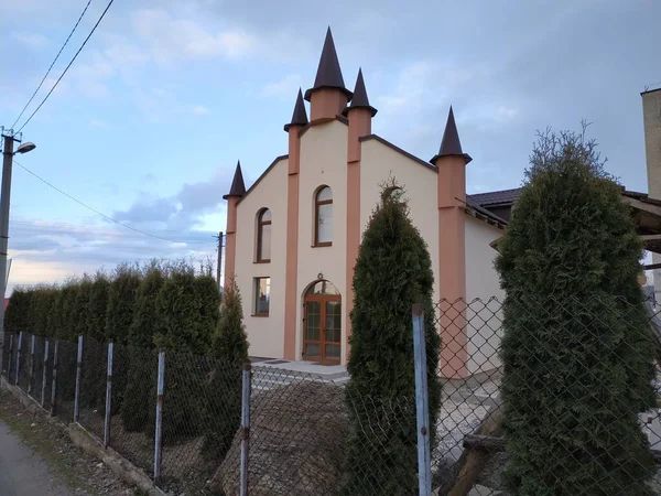 Iglesia Adventista Del Séptimo Día Kremenets Región Ternopil Ucrania —  Fotos de Stock