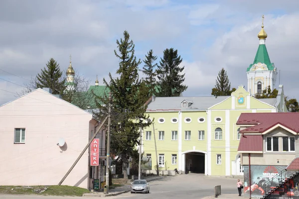 Shevchenko Street Kremenets Ternopil Região Ucrânia — Fotografia de Stock