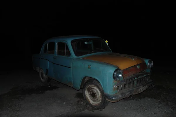 Moskvich 402 Egy Szovjet Kisautó — Stock Fotó