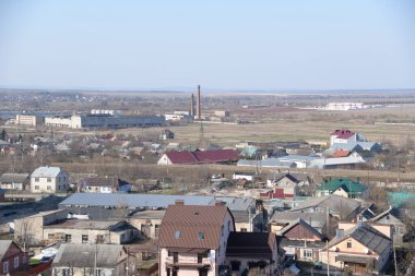 Pencereden şehre olan manzara.