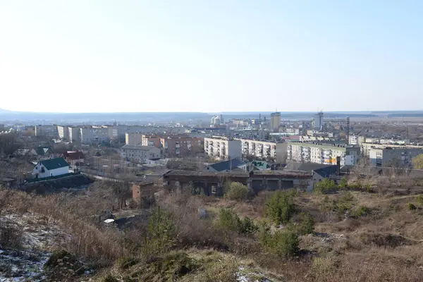 Śpiąca Okolica Nowej Części Miasta — Zdjęcie stockowe