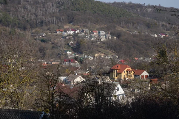 Лагідні Схили Карпатських Гір — стокове фото