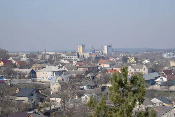 Provinciale Piccola Città Dell Ucraina Occidentale — Foto Stock