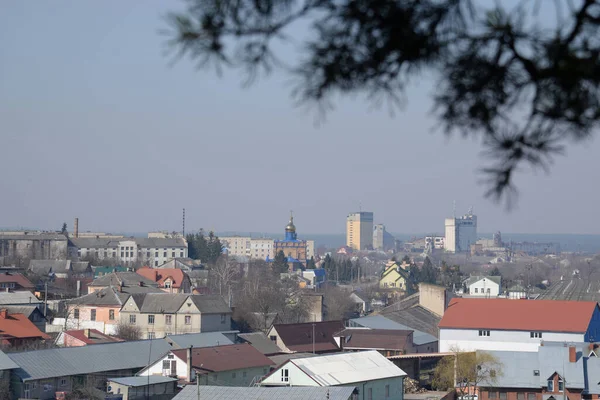 Provinciale Kleine Stad Van West Oekraïne — Stockfoto