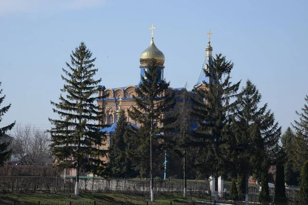 Igreja Svyatopokrovska Regimento Kremenets — Fotografia de Stock