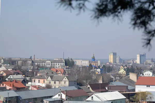 Провинциальный Небольшой Город Западная Украина — стоковое фото