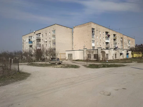 Una Pequeña Ciudad Rural — Foto de Stock