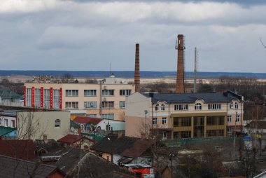 Küçük bir kasaba.