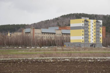 Küçük bir kasaba.