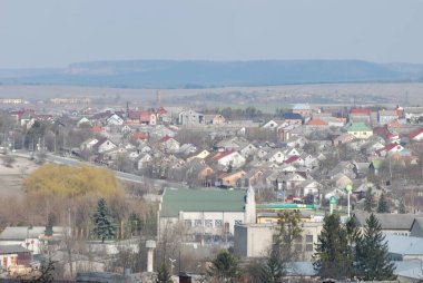 Pencereden şehre olan manzara.