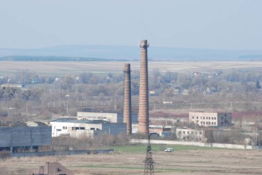 Pencereden şehre olan manzara.