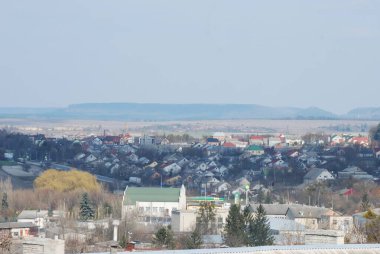 Pencereden şehre olan manzara.