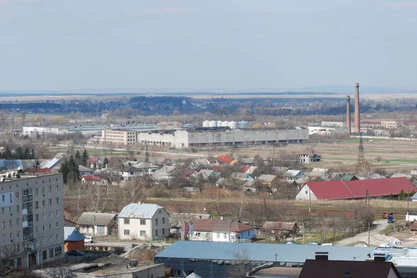 Liten Stad Landet — Stockfoto