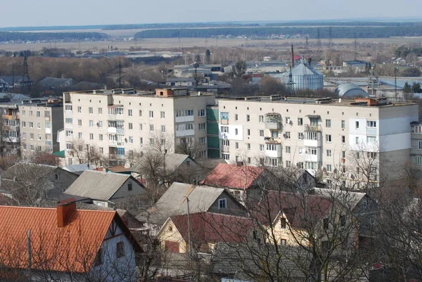 Liten Stad Landet — Stockfoto