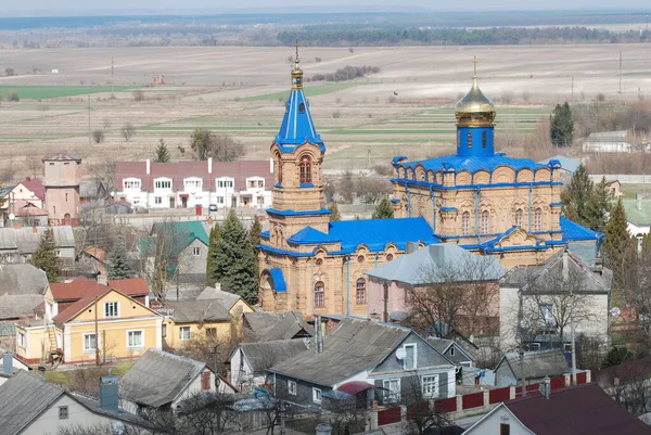 Svyatopokrovska Полк Церква Кременецях — стокове фото