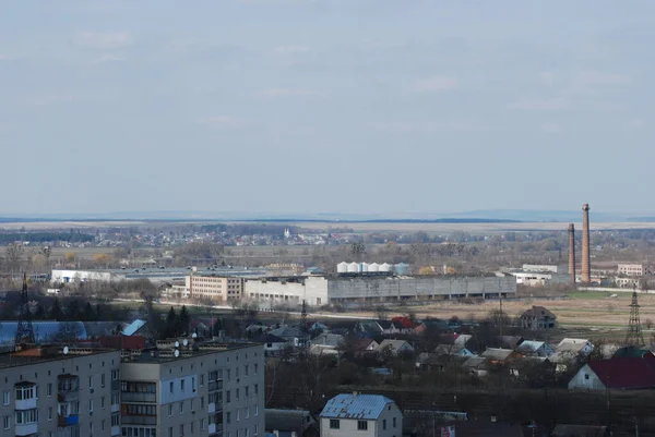 Liten Stad Landet — Stockfoto