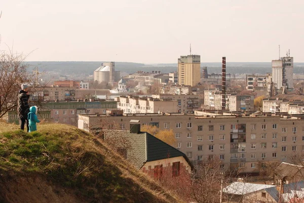 Una Piccola Città Campagna — Foto Stock