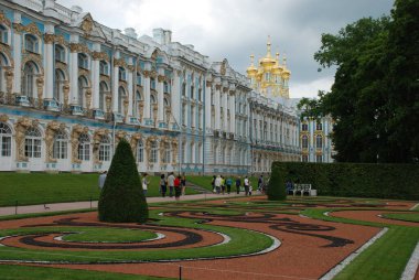 Catherine Sarayı (Büyük Tsarskoye Selo Sarayı, Büyük Catherine Sarayı, Büyük Saray, Eski Saray)