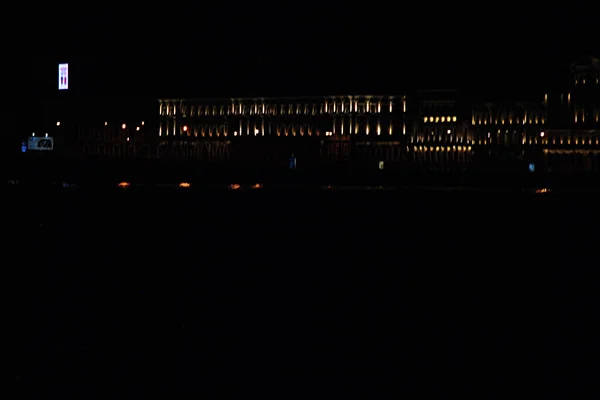 Nattljus Sankt Petersburg — Stockfoto