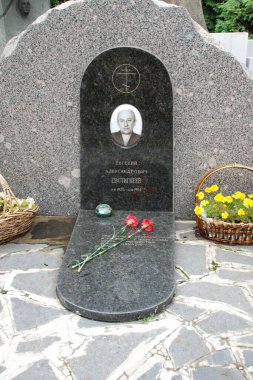 Mogilev Eugene Evstigneev Moskova Novodevichy Mezarlığı 'nda