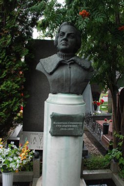 Novodevichy Mezarlığı - Novodevichy Manastırı 'nda bir mezarlık.
