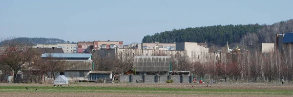 Een Kleine Plattelandsstad — Stockfoto