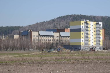 Küçük bir kasaba.