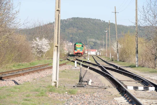 Ramo Ferroviário Visão Geral — Fotografia de Stock