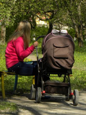 Parkta bir yürüyüş.