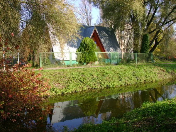 Hydropark Topolche Ternopil — Fotografia de Stock