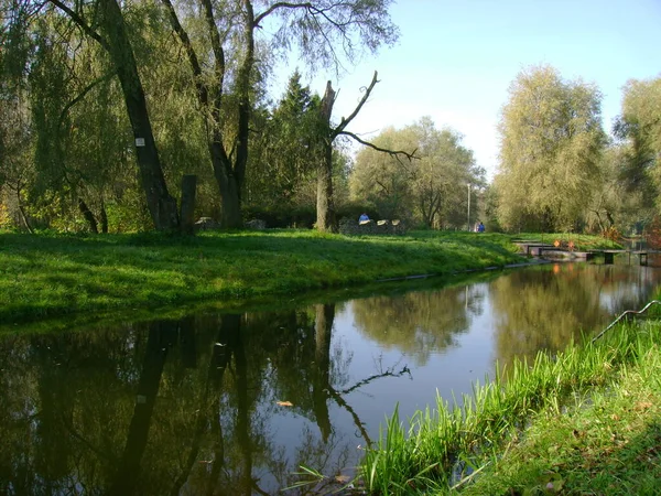 Ternopil Hidropark Topolche — Stok fotoğraf