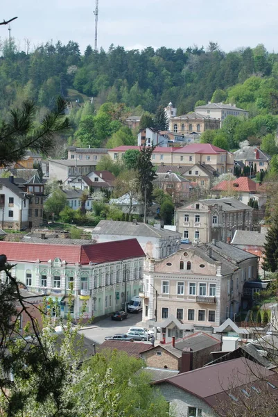 Una Pequeña Ciudad Rural — Foto de Stock