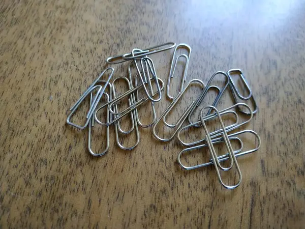 Office Paper Clip General View — Stock Photo, Image