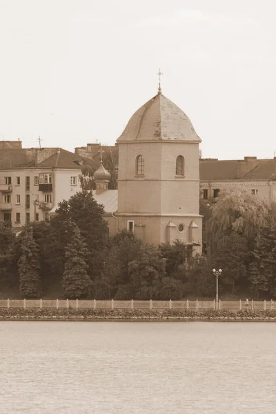 Ternopil Deki Kutsal Haç Kilisesi — Stok fotoğraf