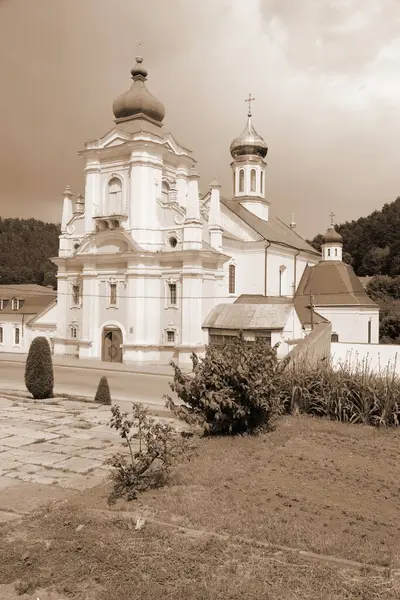 Свято Николаевский Собор Францисканский Монастырь Кременце — стоковое фото