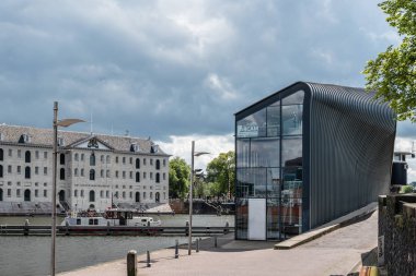 Merkezi Amsterdam'da mimarisi için