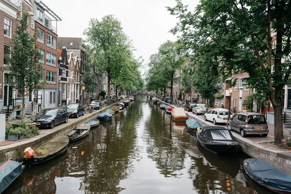 Straße in amsterdam — Stockfoto