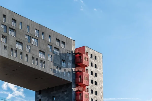 Moderne woningen in Madrid door Mvrdv — Stockfoto