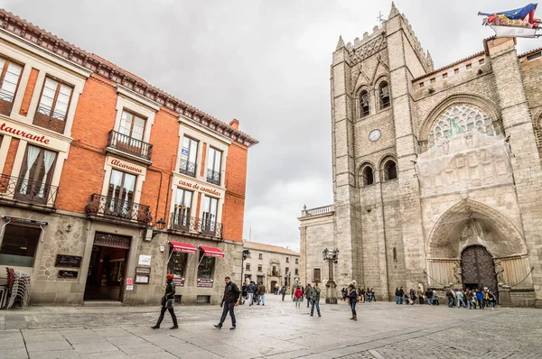 Kathedrale von Avila — Stockfoto