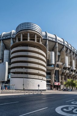 Santiago Bernabeu Stadyumu. Rea geçerli stadyumda olduğunu