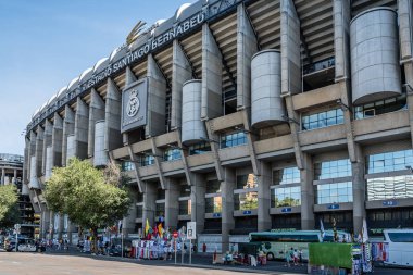 Santiago Bernabeu Stadyumu. Rea geçerli stadyumda olduğunu