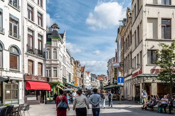 Η αγορά Grote Markt της Αμβέρσας — Φωτογραφία Αρχείου