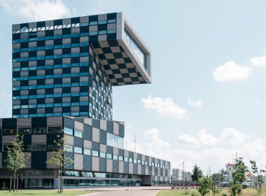 Modern mimari ofis Rotterdam'da Binası