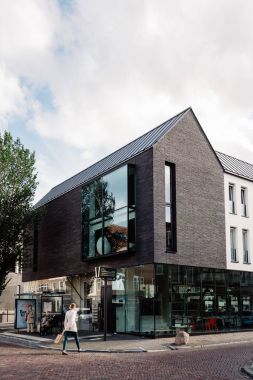 Utrecht şehir Bina Modern tuğla