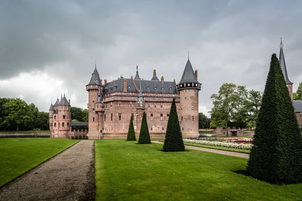 Château de Haar est le plus grand château aux Pays-Bas — Photo