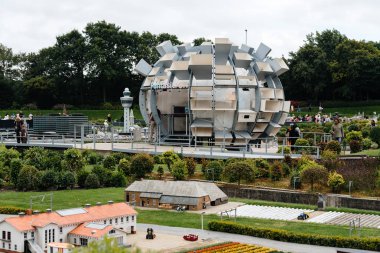 Madurodam, bir minyatür Parkı görünümünü.